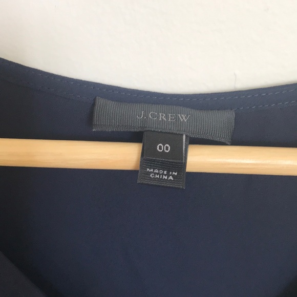 JCrew Navy Shell - Picture 3 of 4